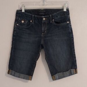 Banana Republic Indigo Denim Jeans  Bamuda Style Size 4 / 27